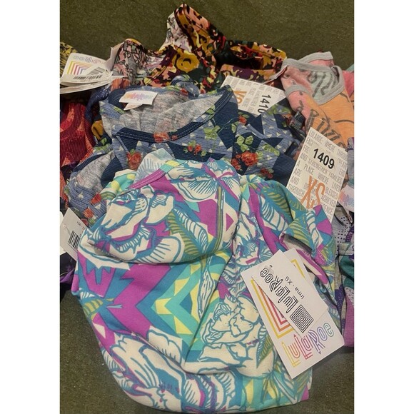 Lularoe Bundle Lot Of 8 Size XS Irma Tops Shirts NWT New Disney - Picture 3 of 5